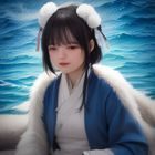视频画质评测专家王梦瑶的专业照片，展示专注于技术评测工作的专业研究人员形象